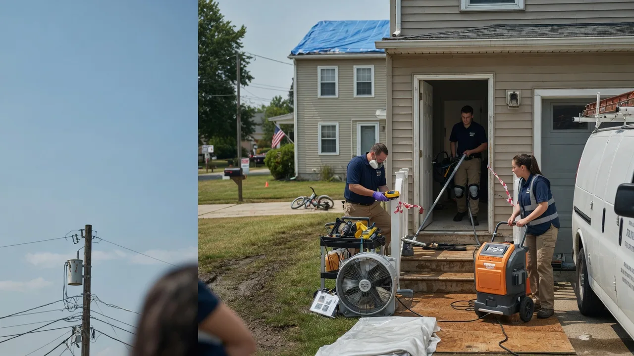 Water Damage Repair in Moran, KS near me